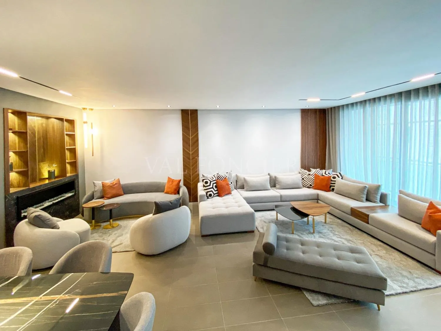 Location appartement luxueux meublé 186m2 3chambres à Ain Diab, Casablanca - الدار البيضاء (4)