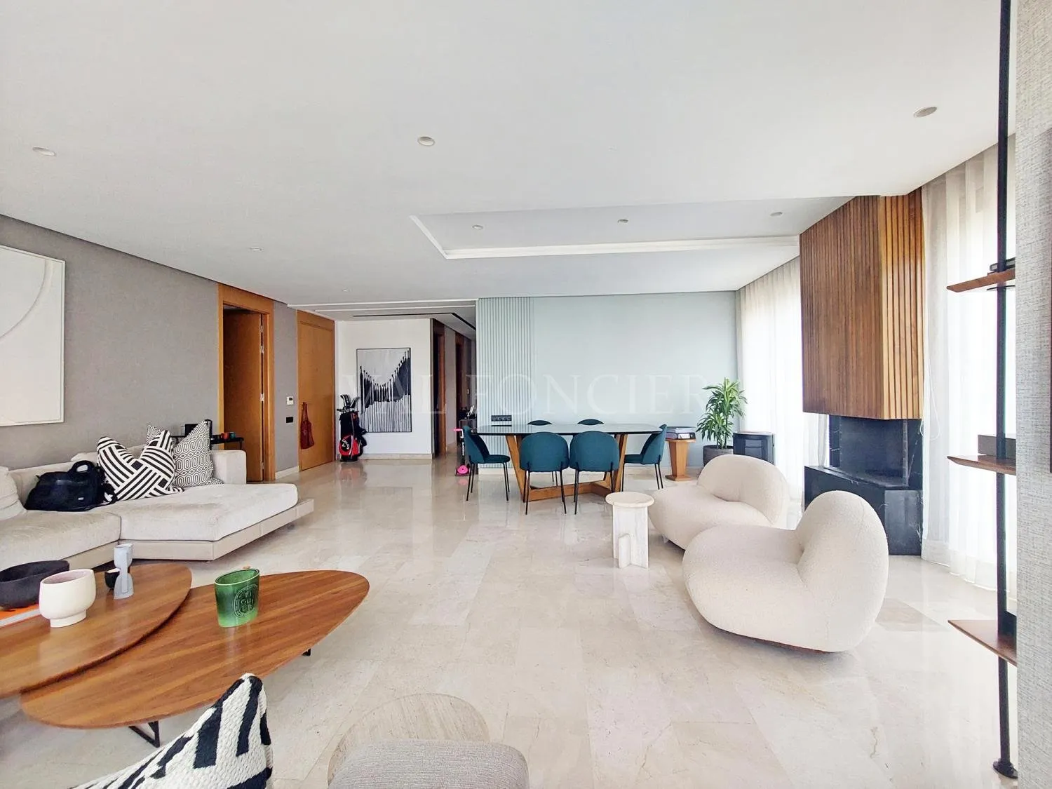 Location luxueux appartement moderne 3chambres à La Ferme Bretone, Casablanca - الدار البيضاء (4)