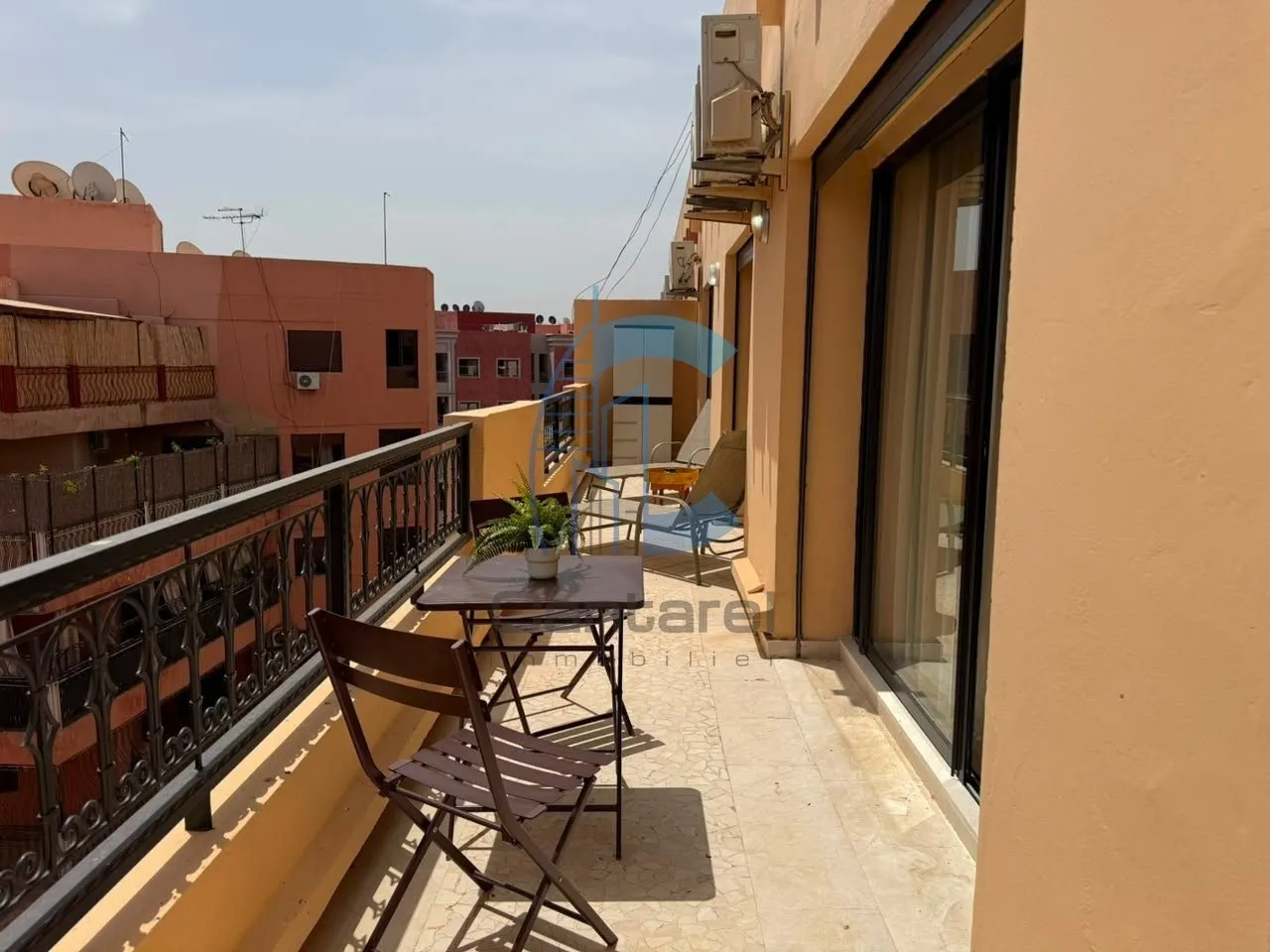 APPARTEMENT 2 CHAMBRES MEUBLÉ AVEC TERRASSE À LOUER - SEMLALIA - مراكش (2)
