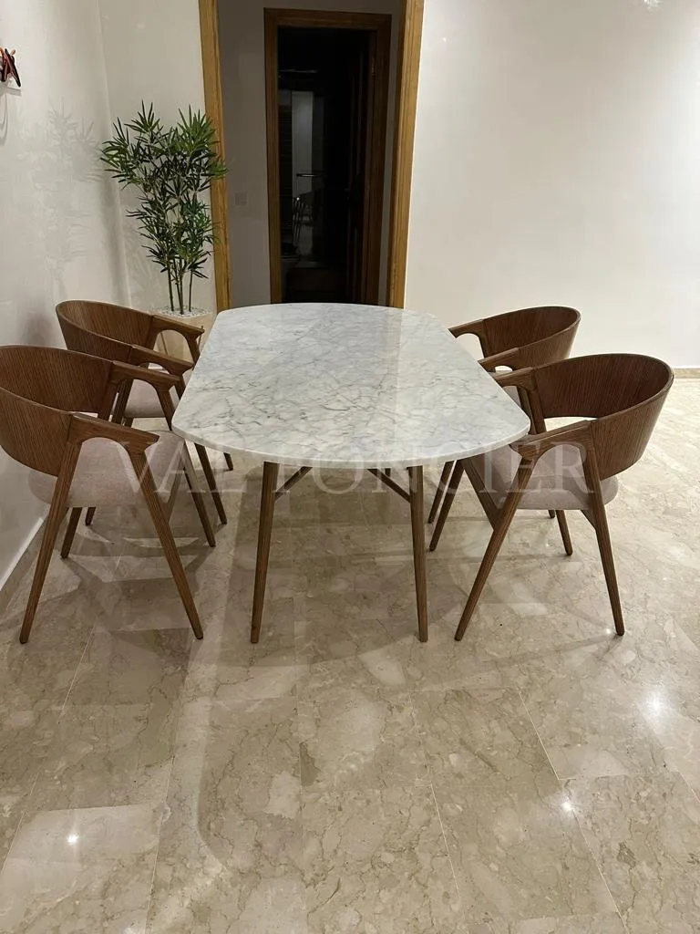 Location appartement 2chambres meublé moderne avec terrasse Racine, Casablanca - الدار البيضاء (2)