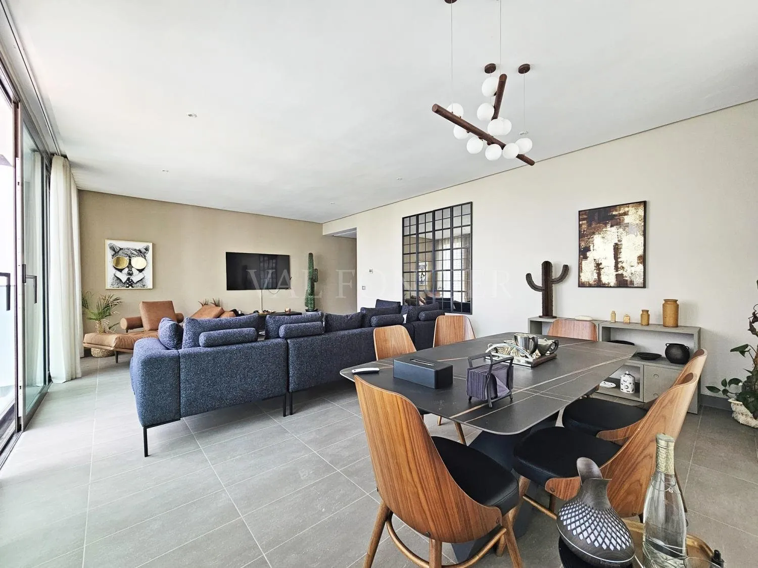 Luxueux appartement meublé 160m2 avec vue mer à Anfa Place, Casablanca - الدار البيضاء (2)