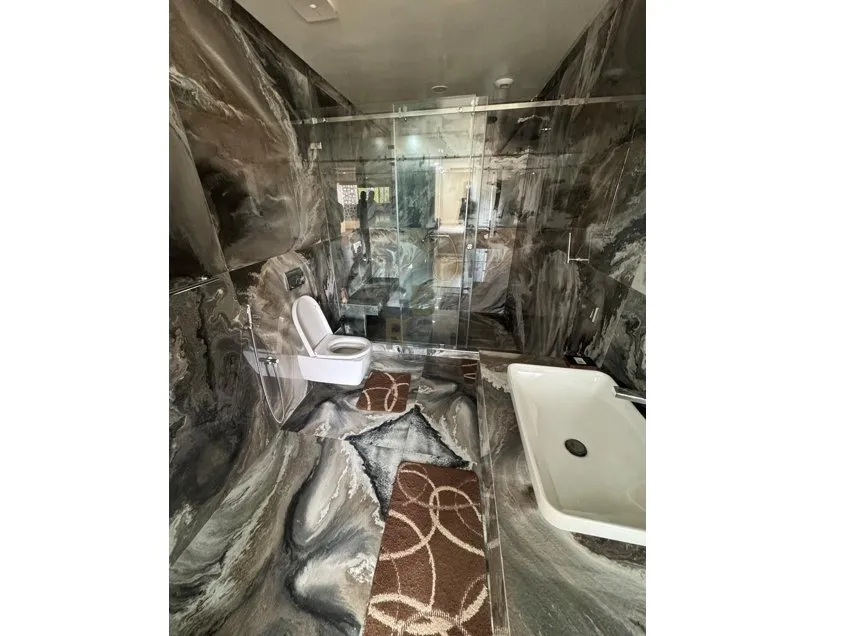 Superbe villa neuve meublée avec piscine en location - الرباط (2)