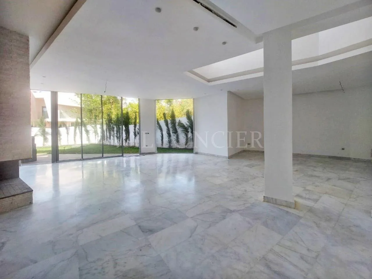 Location villa moderne 3chambres avec piscine à la ville verte de Bouskoura - الدار البيضاء (3)