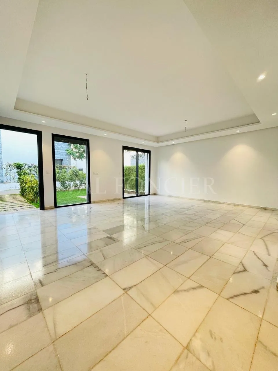 Location rez de jardin 2chambres Ville verte Bouskoura - الدار البيضاء (2)