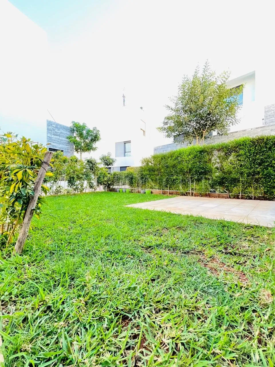 Location rez de jardin 2chambres Ville verte Bouskoura - الدار البيضاء (4)