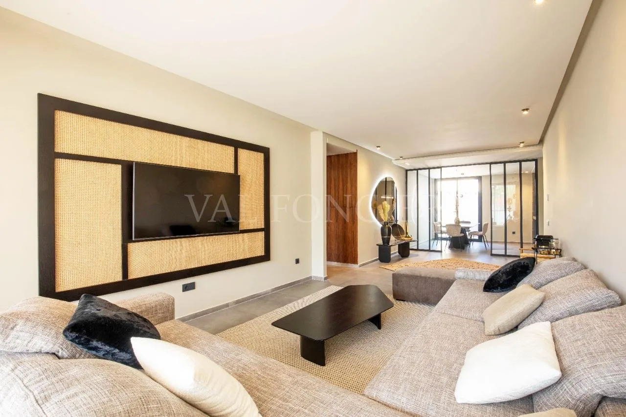 Location appartement exceptionnel 2chambres meublé moderne avec terrasse Palmier, Casablanca - الدار البيضاء (4)