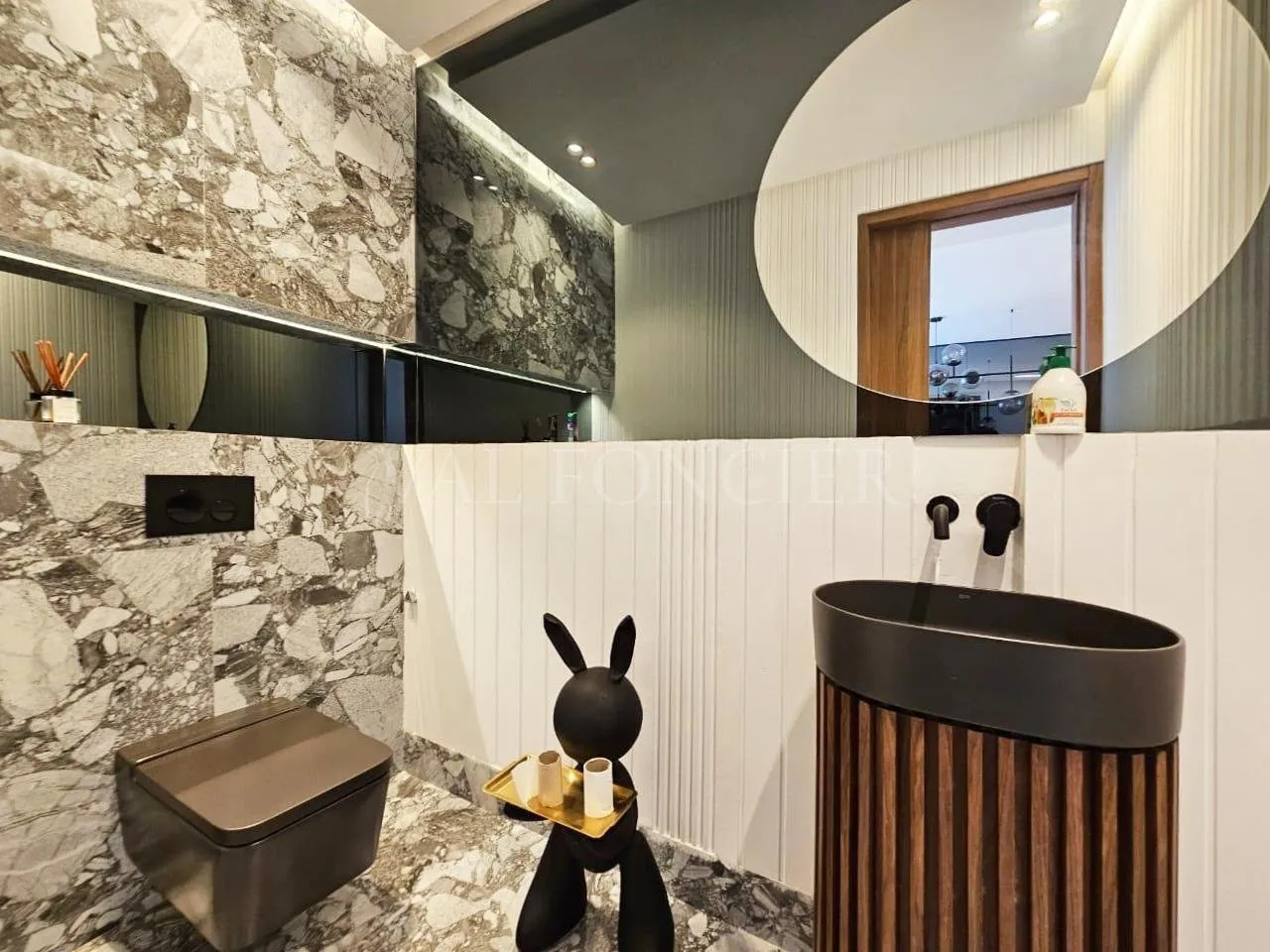 Location luxueux appartement meublé moderne 2chambres à Racine, Casablanca - الدار البيضاء (4)
