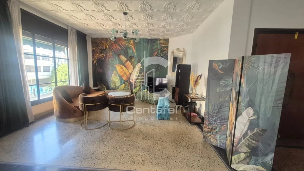 Location d'un joli appt meublé ART DECO gauthier - الدار البيضاء