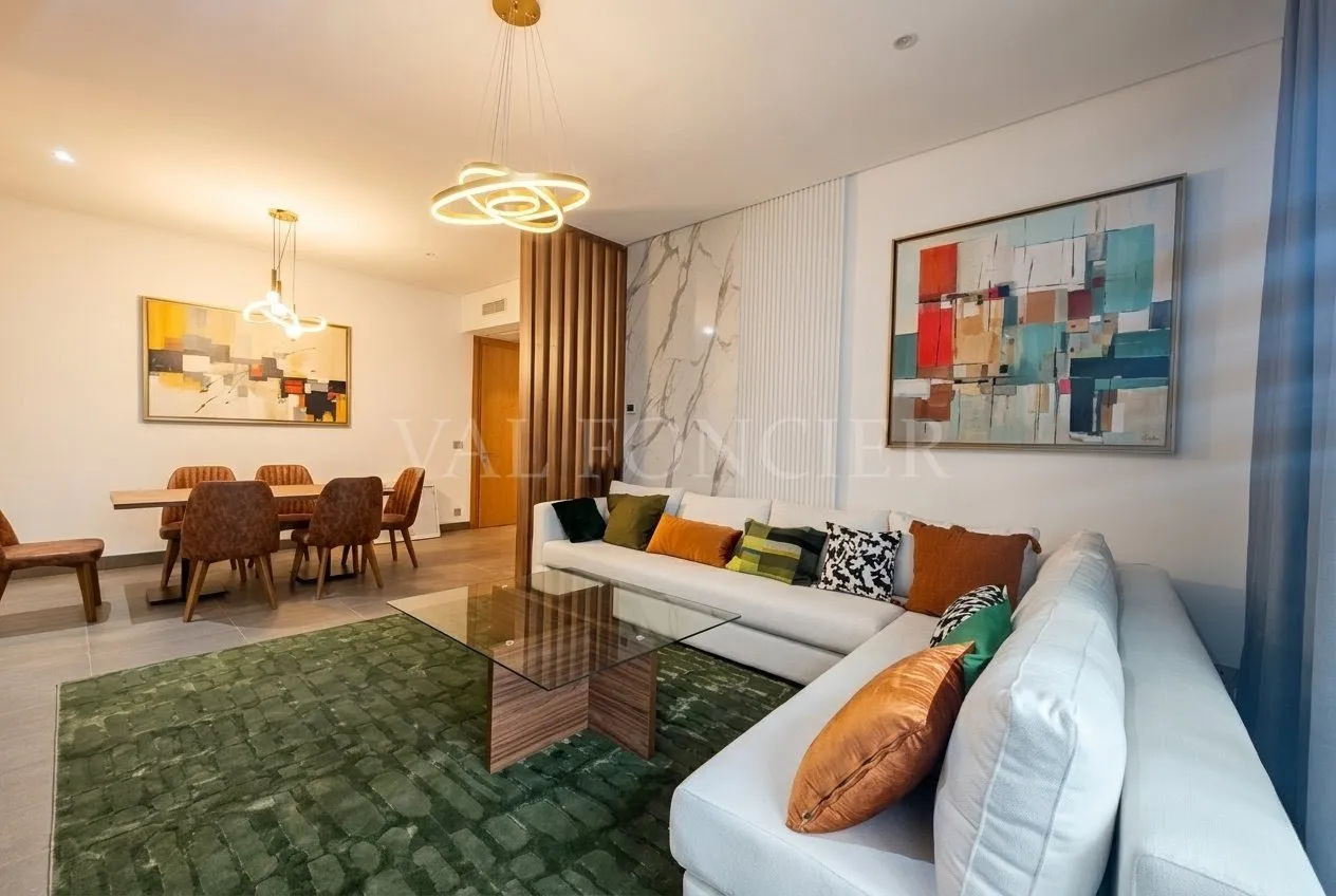 Location appartement 118m2 2chambres Ain Diab, Casablanca - الدار البيضاء