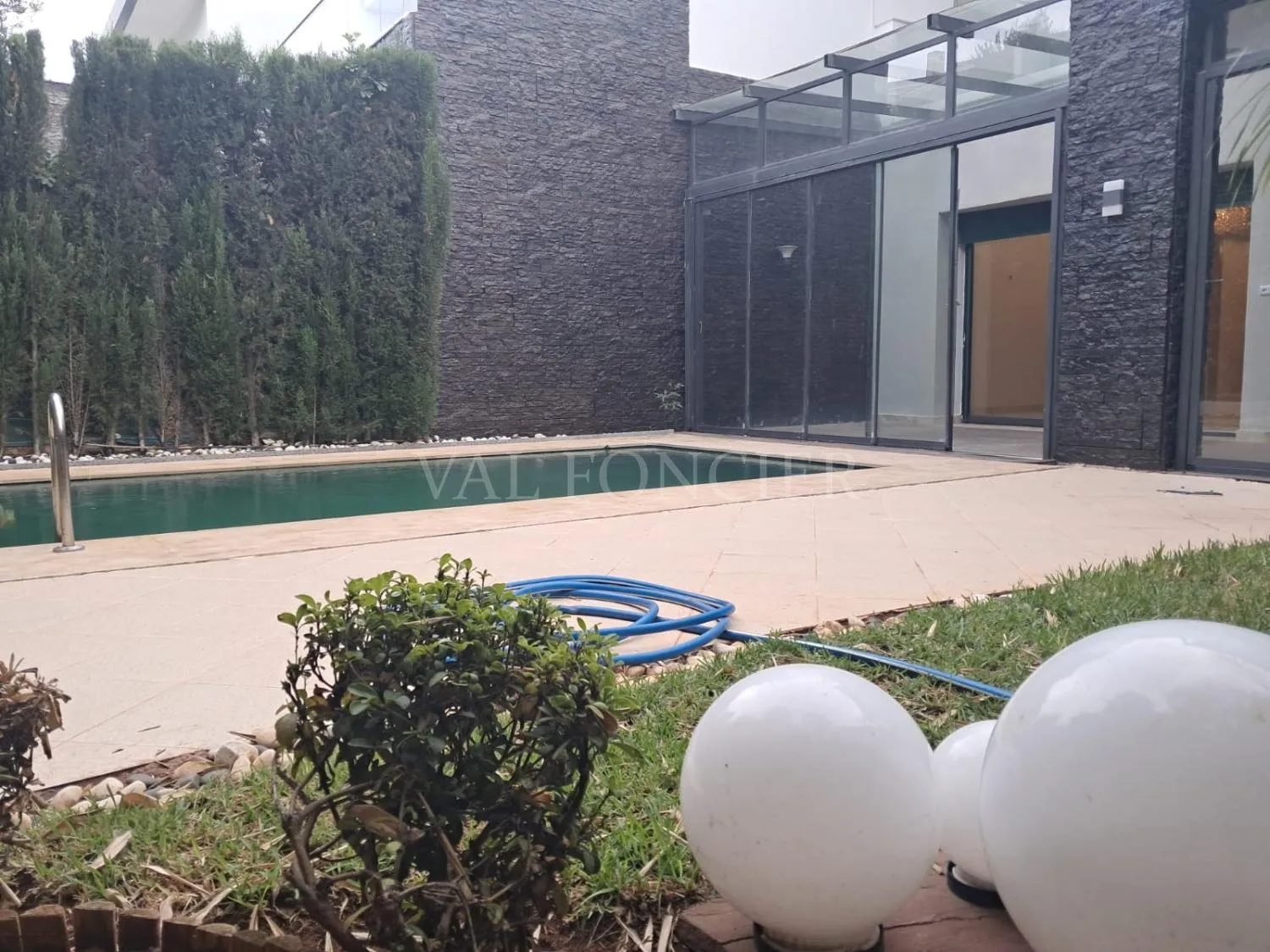 Location villa 3chambres avec piscine Bouskoura, Casablanca - الدار البيضاء