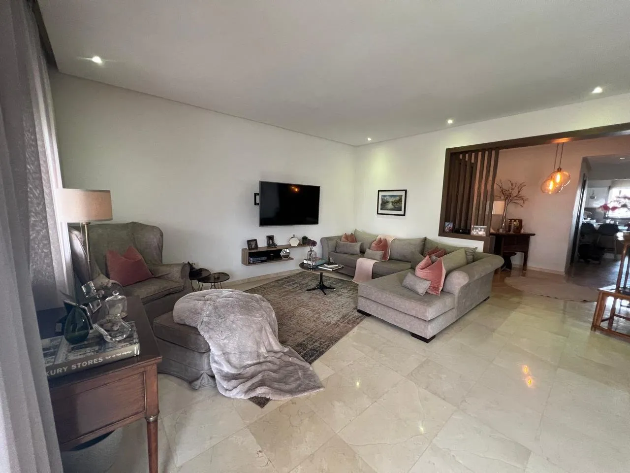 APPARTEMENT MEUBLE A LOUER A DAR BOUAZZA - الدار البيضاء (3)