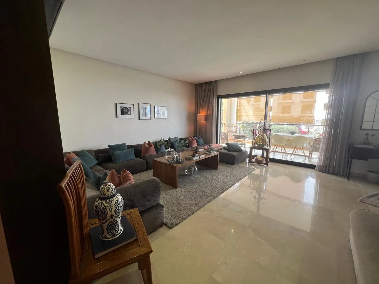 APPARTEMENT MEUBLE A LOUER A DAR BOUAZZA - الدار البيضاء (4)