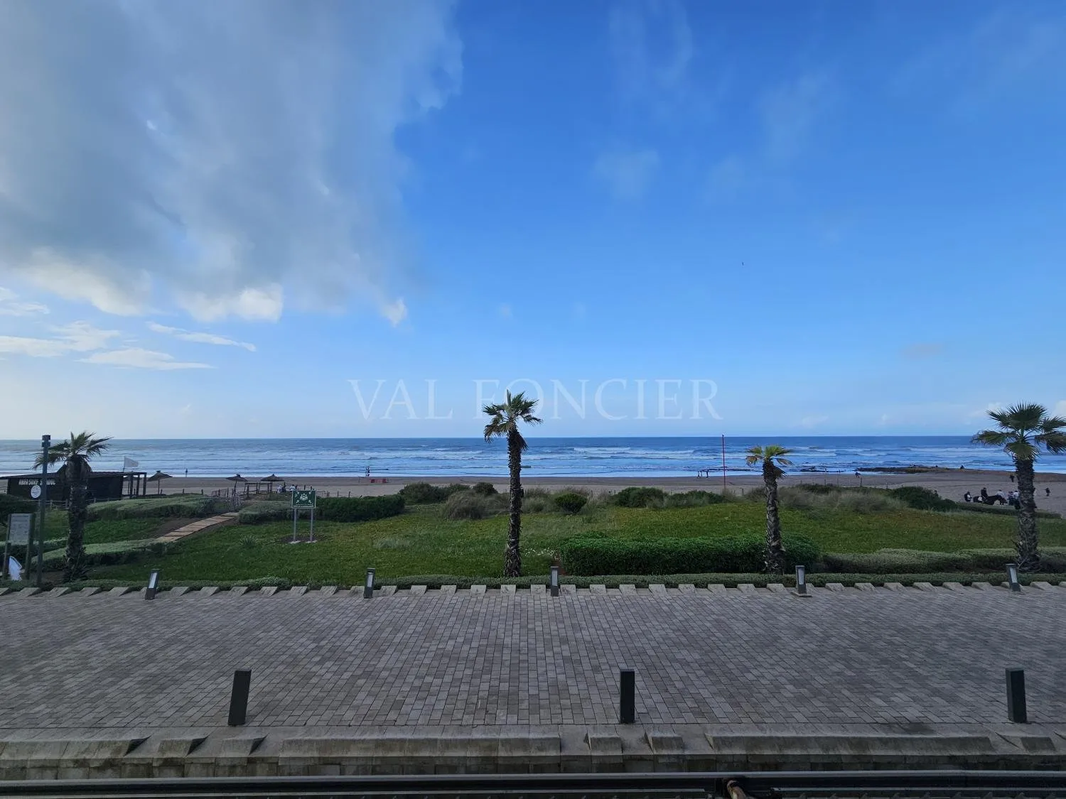 Location appartement 2chambres vue mer latérale Ain Diab, Casablanca - الدار البيضاء
