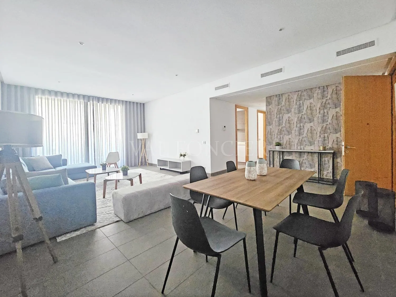 Location exceptionnel appartement meublé 2chambres Ain Diab, Casablanca - الدار البيضاء