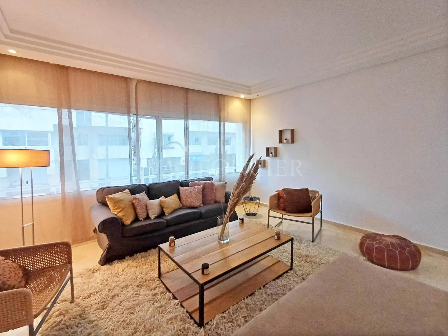 Location appartement rénové 2chambres avec terrasse, Gauthier, Casablanca - الدار البيضاء (3)