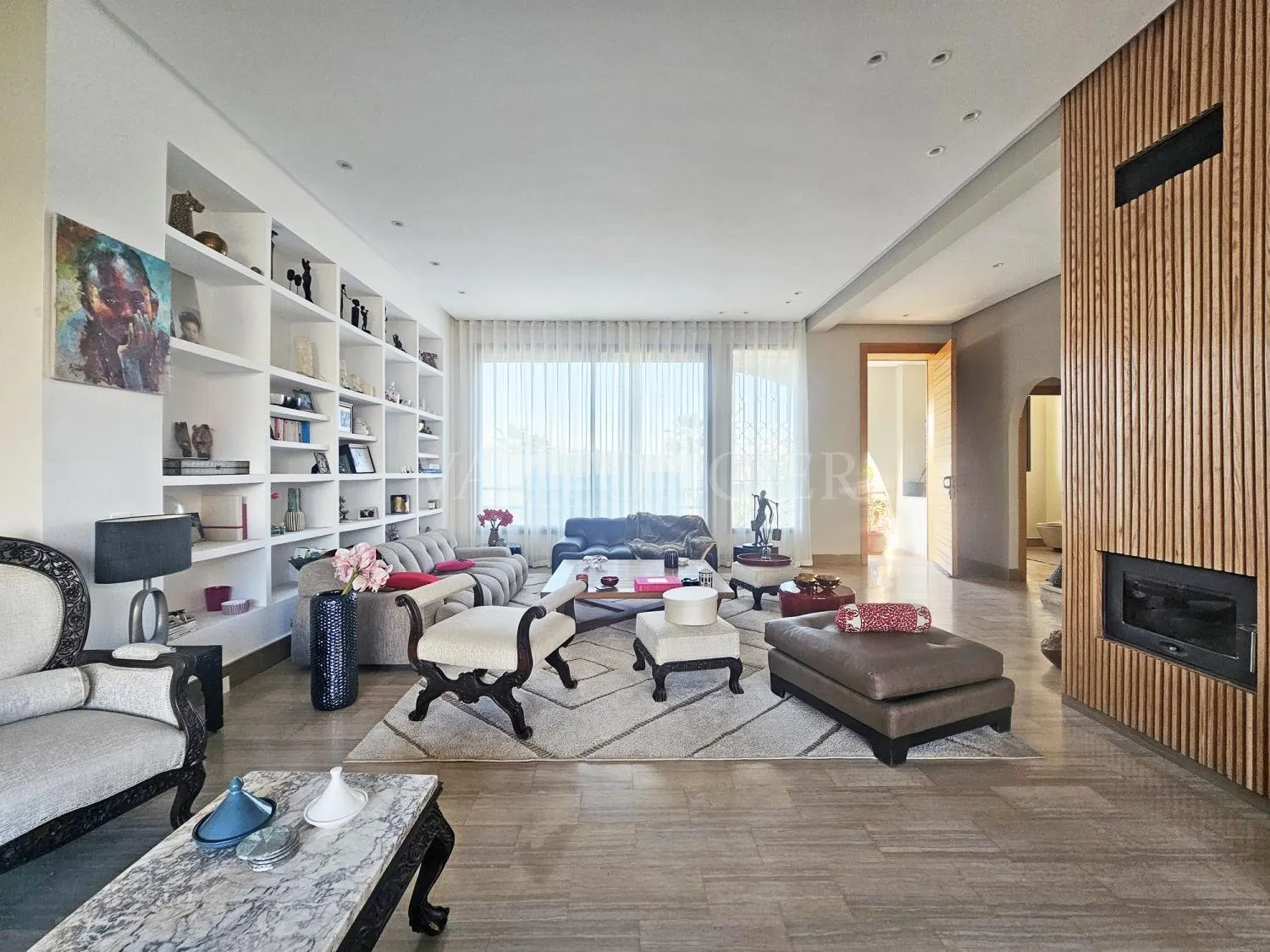 Location magnifique villa meublée moderne 3chambres à Ain Diab, Casablanca - الدار البيضاء (3)