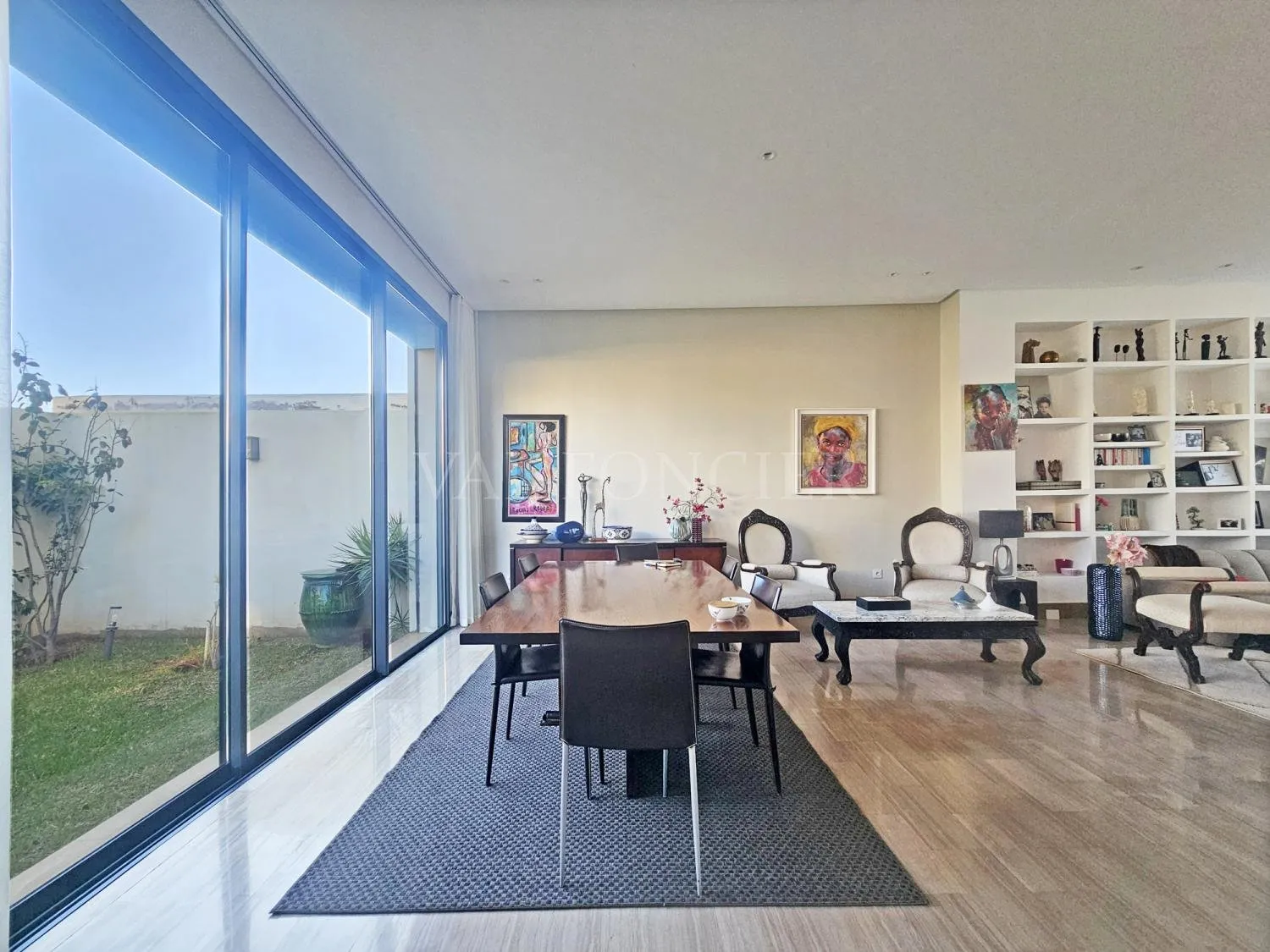 Location magnifique villa meublée moderne 3chambres à Ain Diab, Casablanca - الدار البيضاء (4)