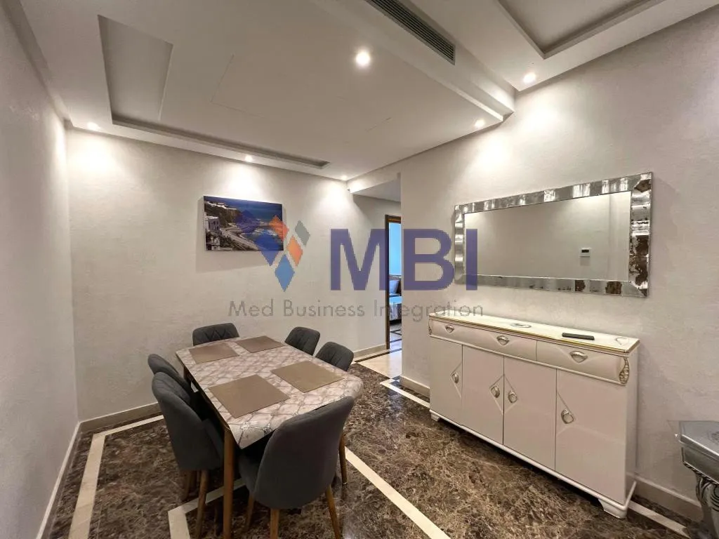 Appartement meublée à louer-Tanger L.N.T.2068 - طنجة (2)
