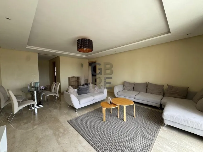 Appartement meublé à louer à Prestigia Hay Riad - الرباط