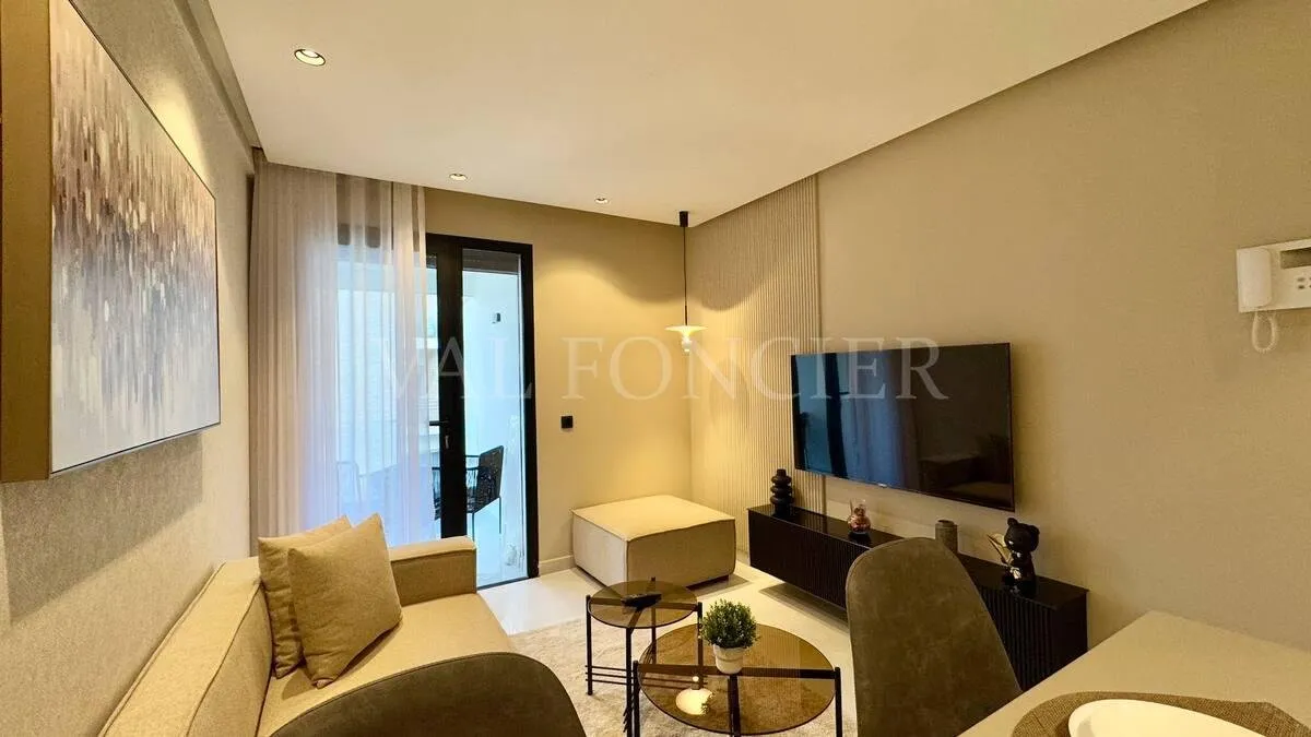 Location très beau Studio meublé avec Terrasse et parking Les Princesses, Casablanca - الدار البيضاء (3)