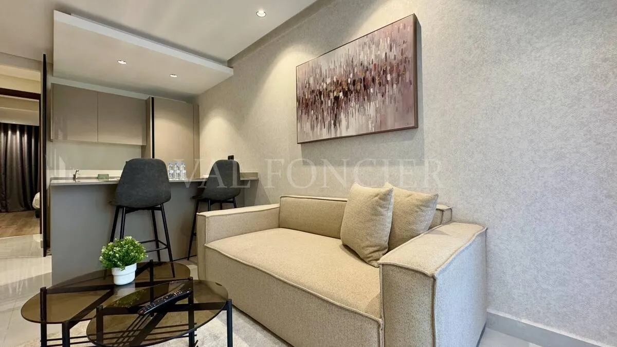 Location très beau Studio meublé avec Terrasse et parking Les Princesses, Casablanca - الدار البيضاء (2)
