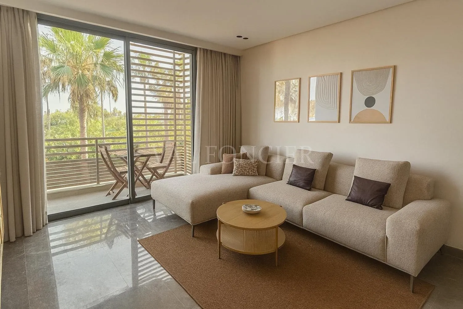 Location superbe studio meublé avec terrasse, piscine et accès à la mer Ain Diab, - الدار البيضاء (3)
