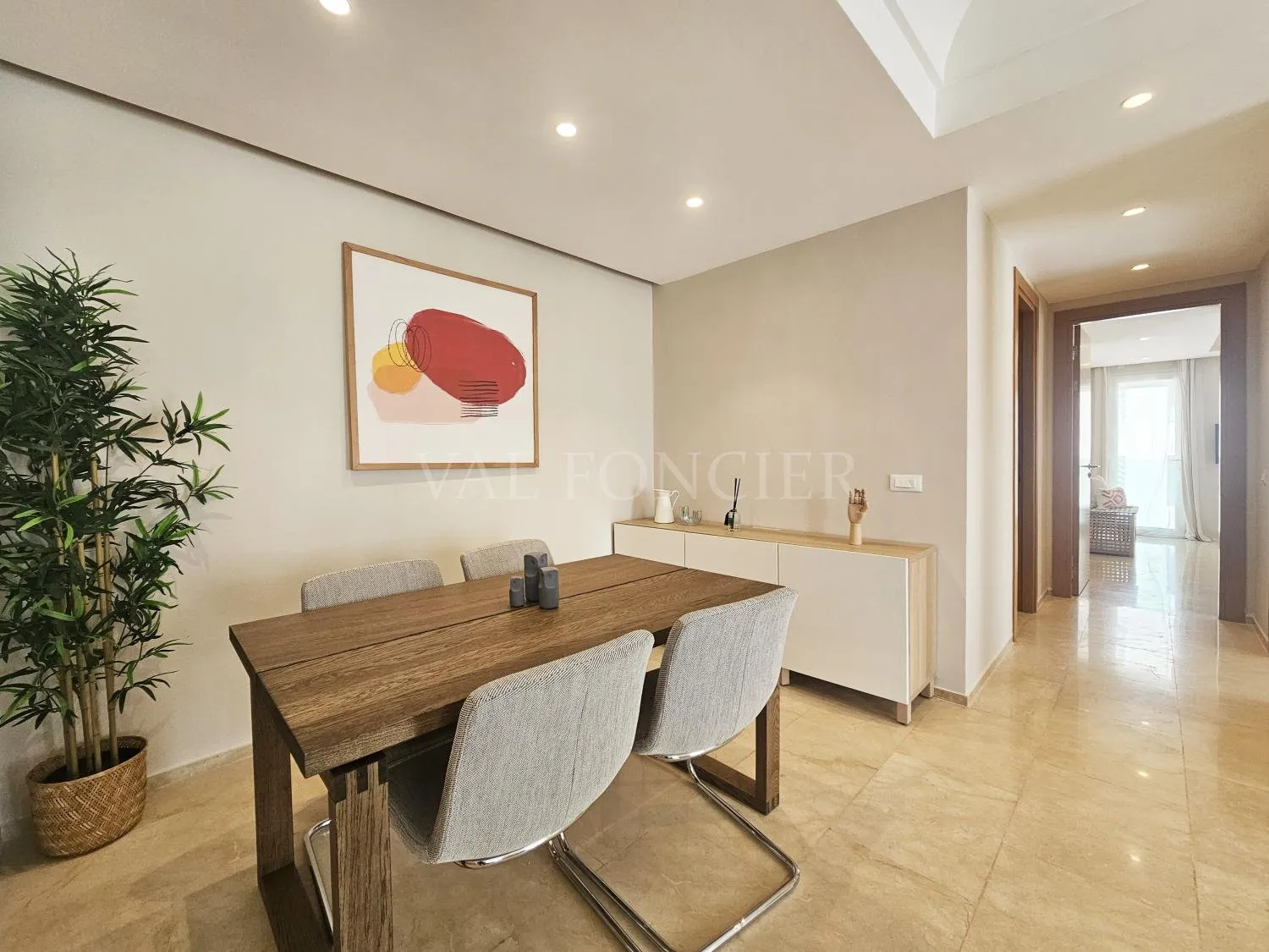 Location appartement 2chambres avec terrasse, Casablanca Finance City - الدار البيضاء (4)