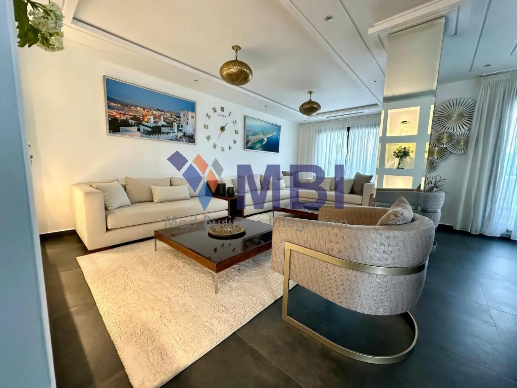 Duplex Meublé Haut Standing à Louer L.N.T.2150 - طنجة