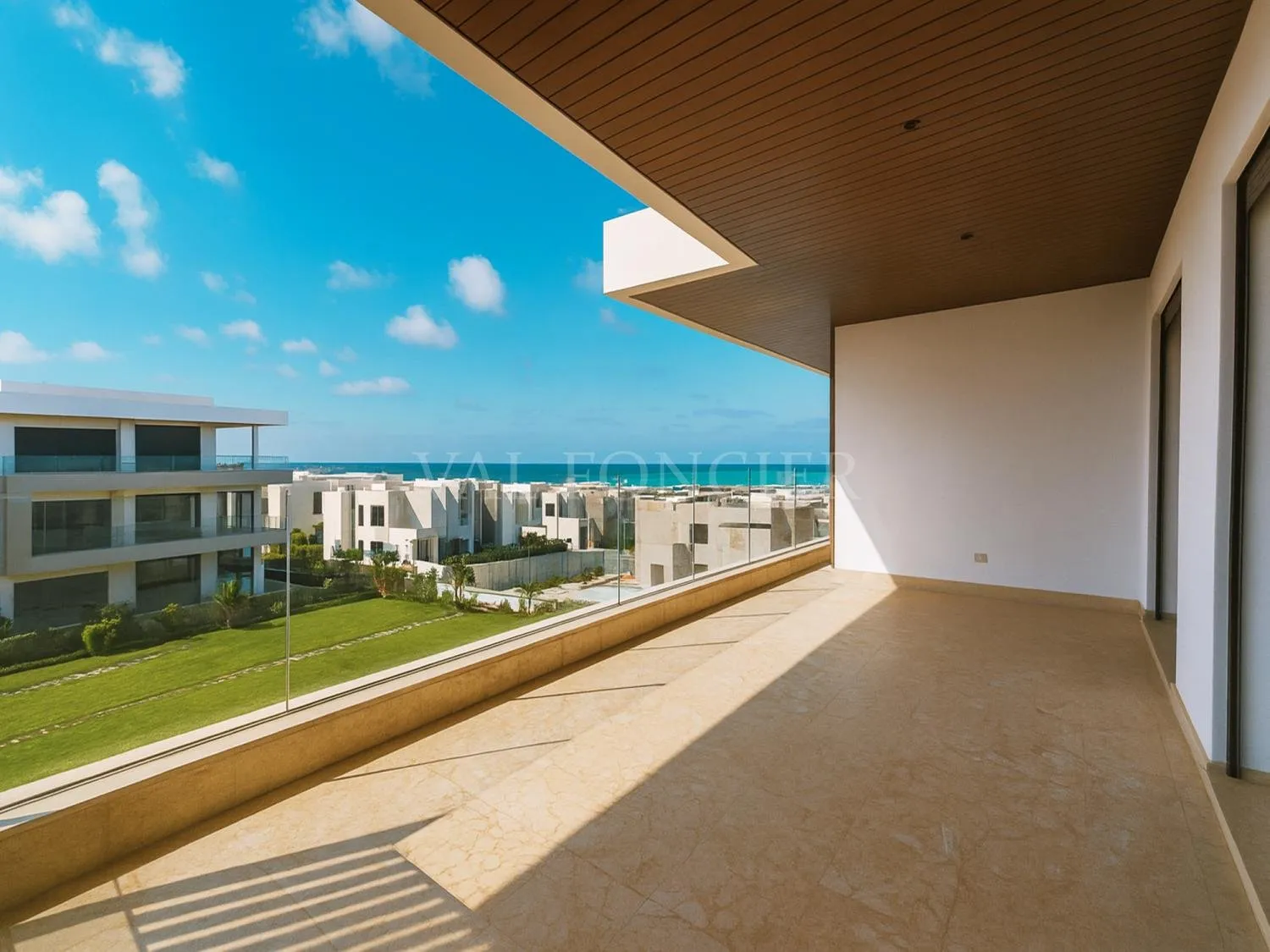 Location Magnifique appartement avec terrasse et vue mer 210m2 à Ain Diab Extension, Casablanca - الدار البيضاء