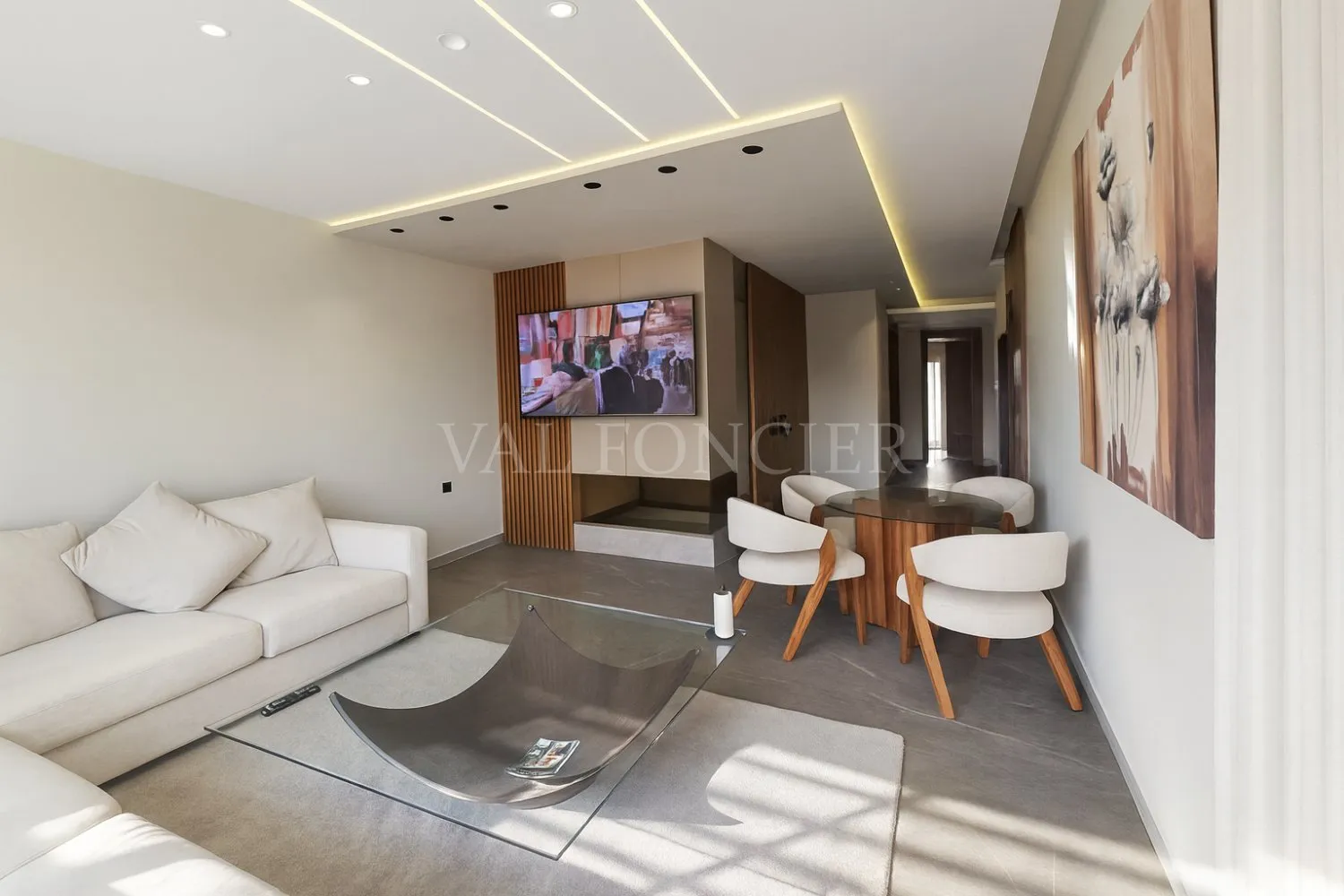 Location magnifique appartement meublé moderne neuf – 2 chambres à Racine, Casablanca - الدار البيضاء (2)
