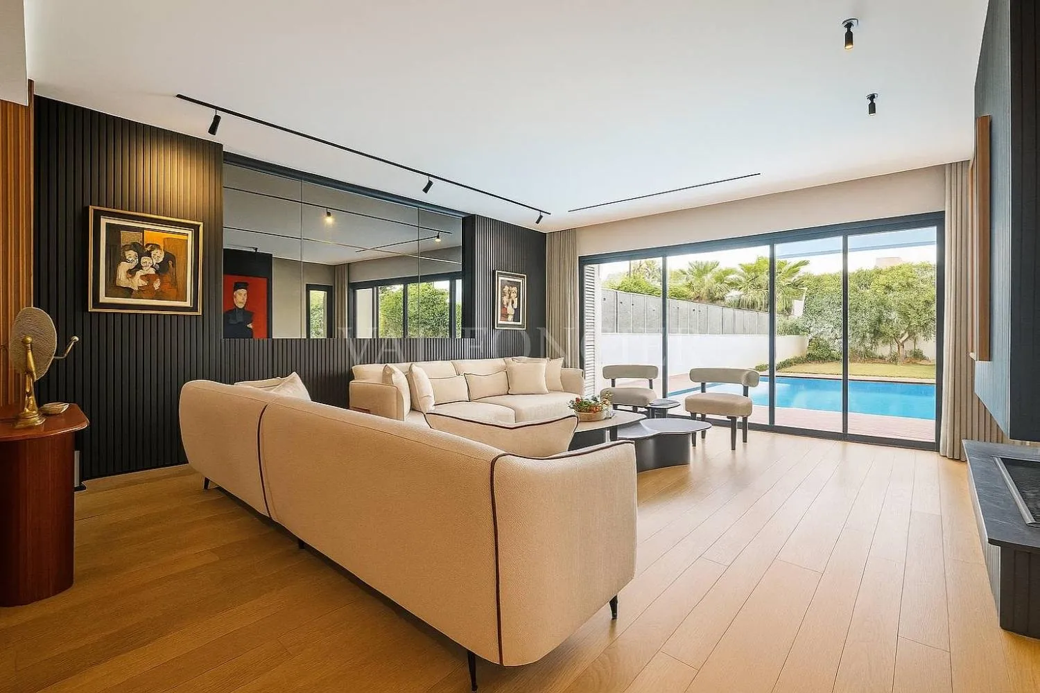 Villa moderne meublée avec piscine à louer à Ain Diab, Casablanca - الدار البيضاء (4)