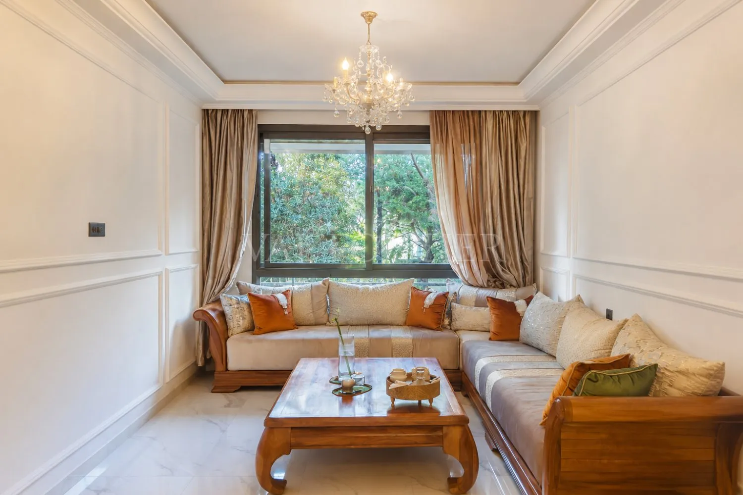 Location appartement Rez-de-jardin 3chambres moderne Ain Diab, Casablanca - الدار البيضاء (2)