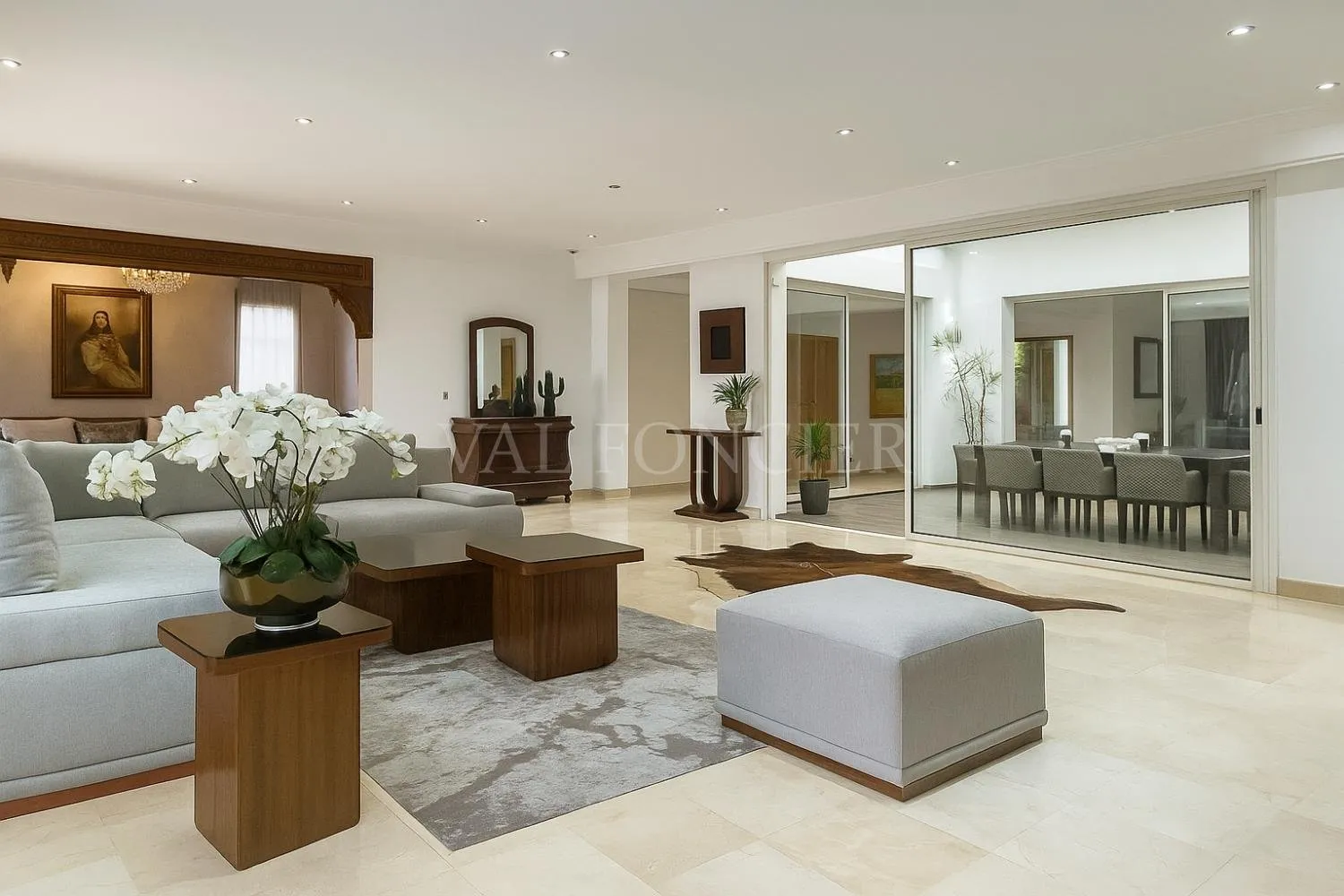 Location Villa d’exception 4chambres avec piscine  863m2 à Dar Bouazza - الدار البيضاء (3)