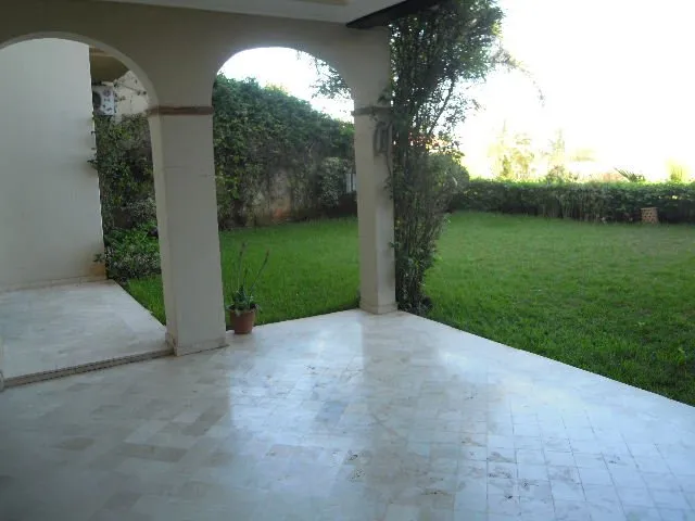 Location Rez De Jardin Ain Diab Casablanca - الدار البيضاء (2)