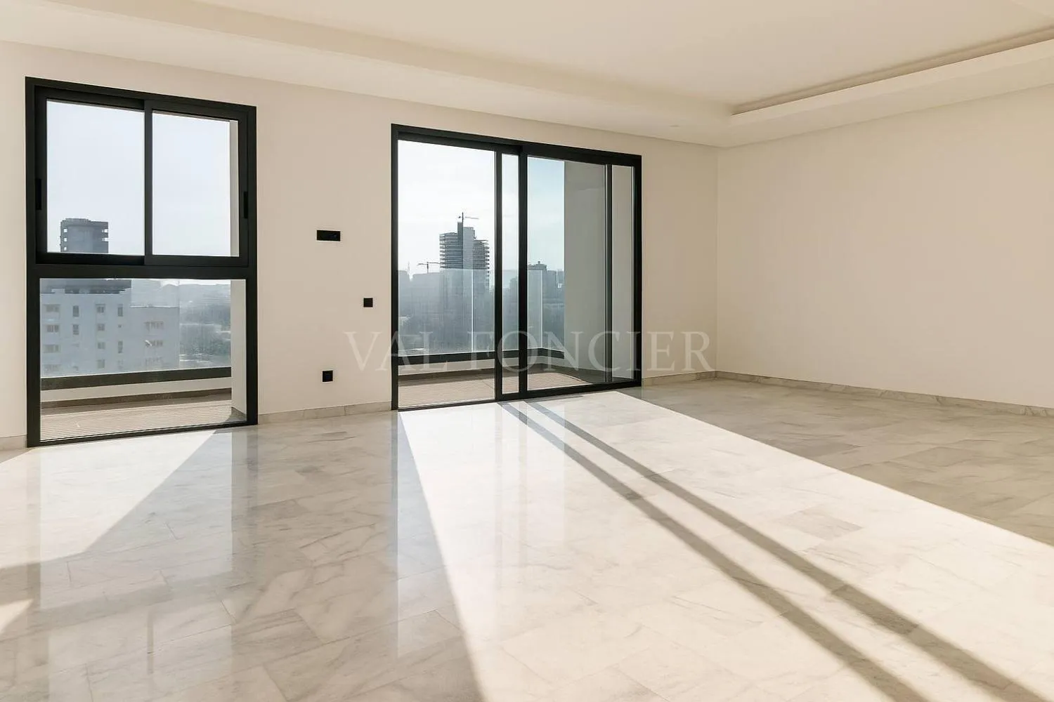Location sublime appartement avec terrasse 3chambres à Casablanca Finance City - الدار البيضاء