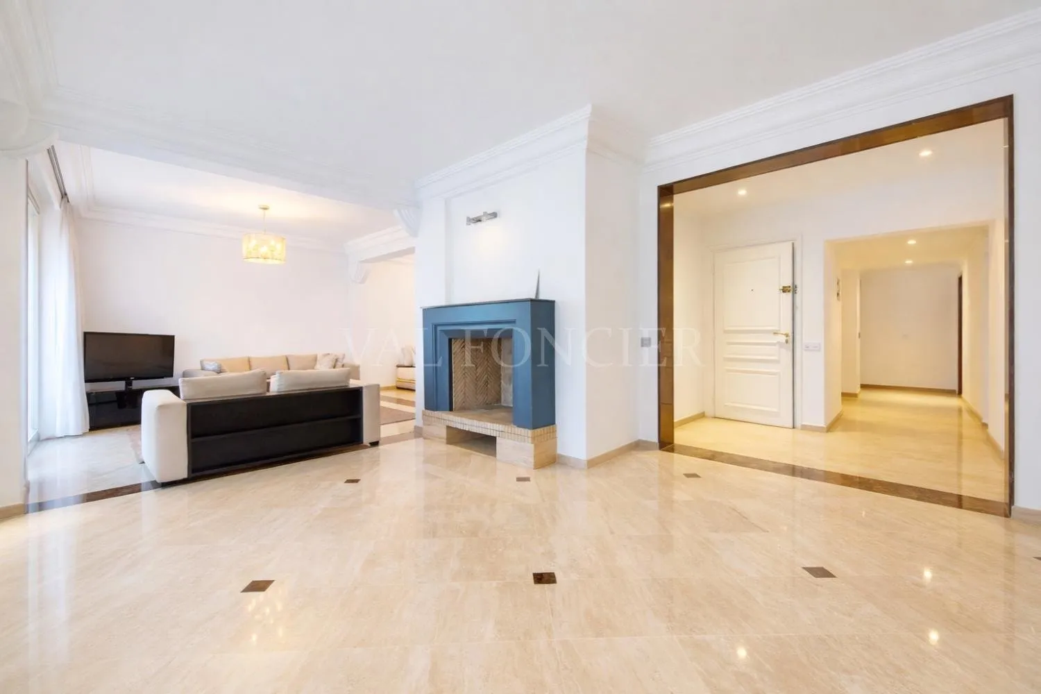 Location Magnifique appartement vide 3chambres 186m2 Racine, Casablanca - الدار البيضاء