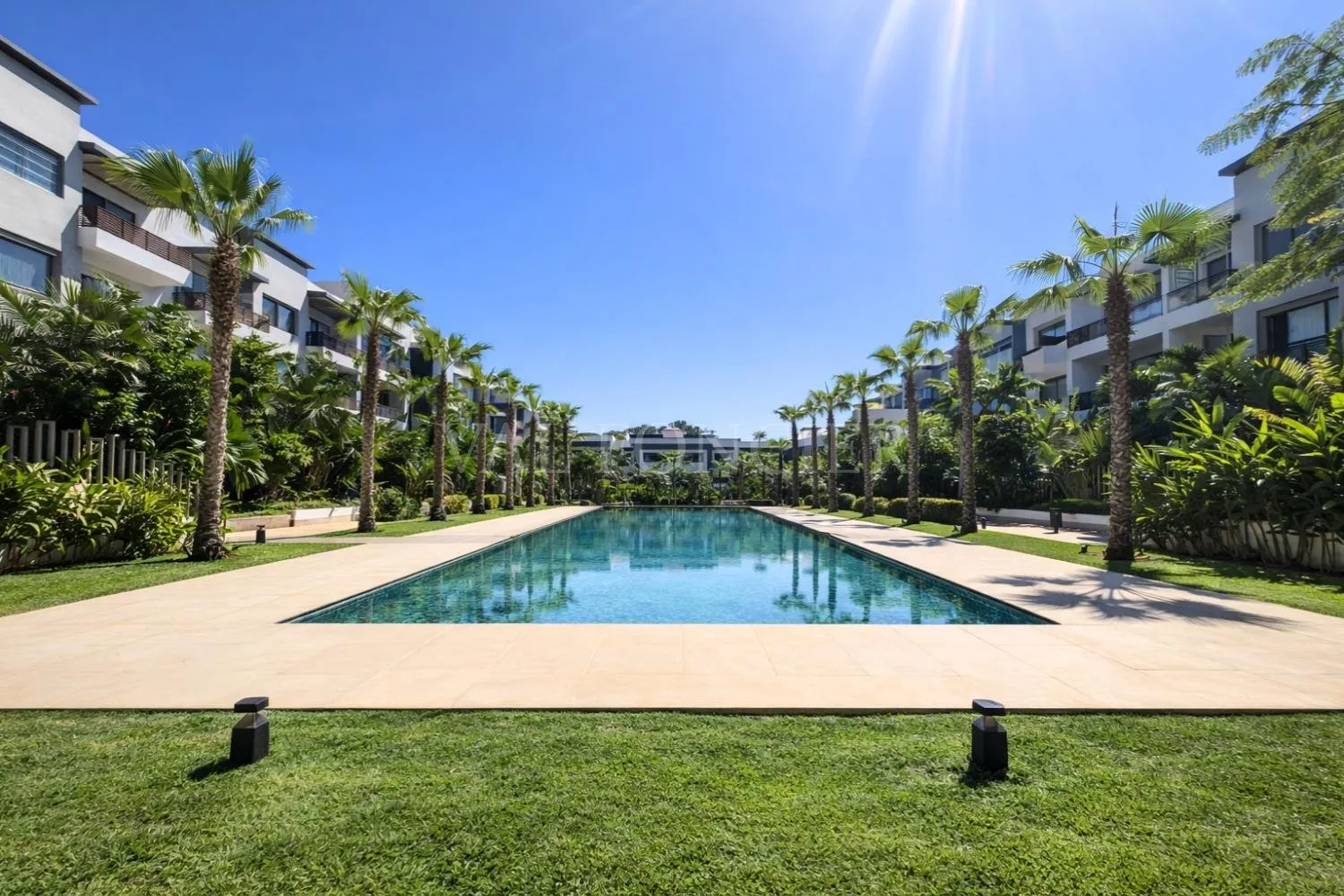 Appartement à louer Bouskoura Ville Verte 3chambres terrasse piscine résidence sécurisée - الدار البيضاء
