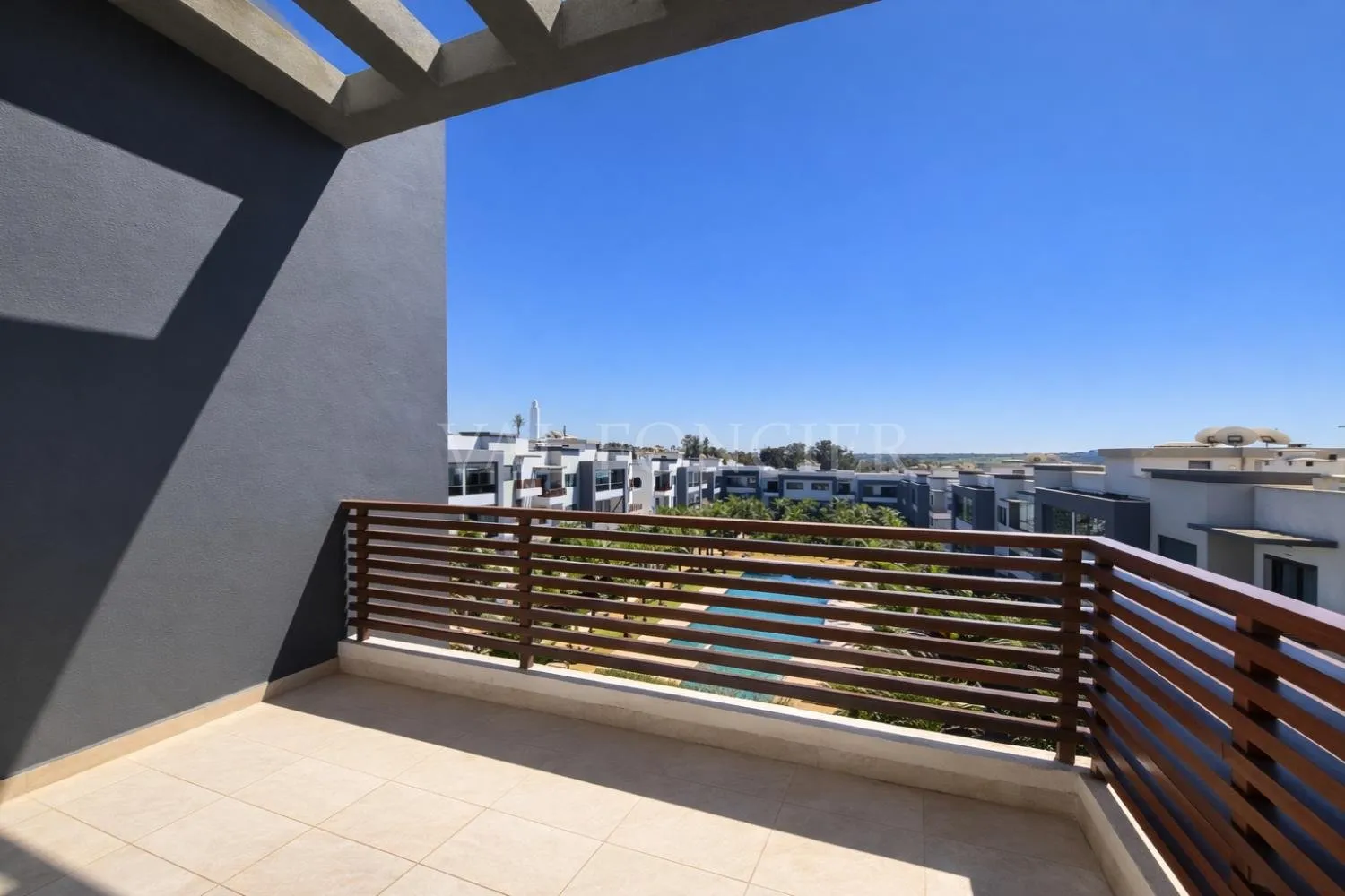 Appartement à louer Bouskoura Ville Verte 3chambres terrasse piscine résidence sécurisée - الدار البيضاء (4)