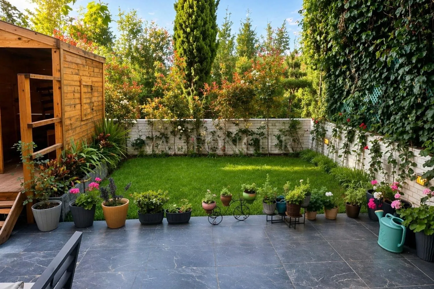 Duplex rez-de-jardin 3 chambres à louer – Bouskoura Ville Verte GCI – 220m2 - الدار البيضاء (3)