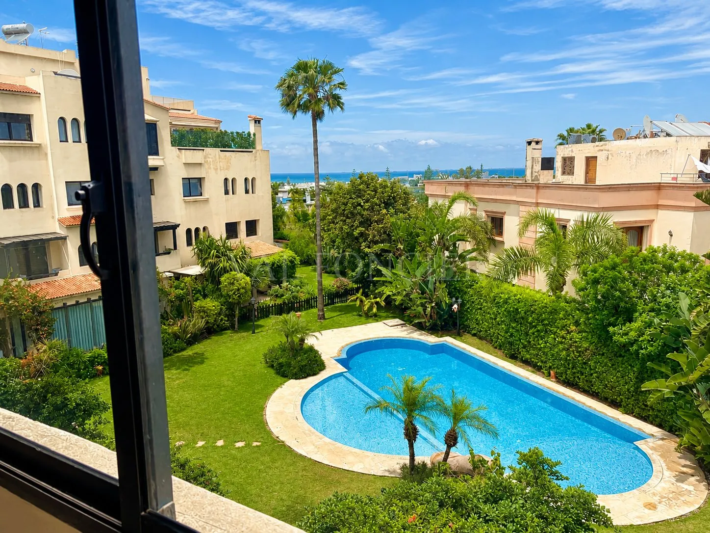 Location appartement 200m2 Haut Standing à Ain Diab, Casablanca - الدار البيضاء