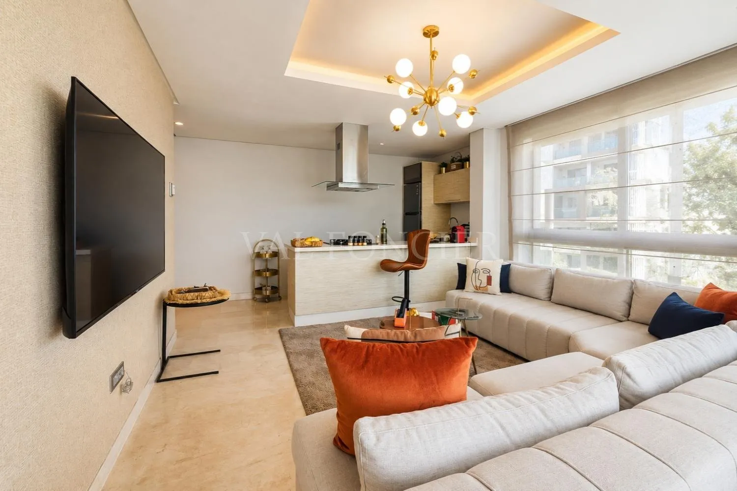 Location Appartement 1 Chambre Meublé Premium avec Vue Mer et Grande Terrasse – Ain Diab - الدار البيضاء (4)