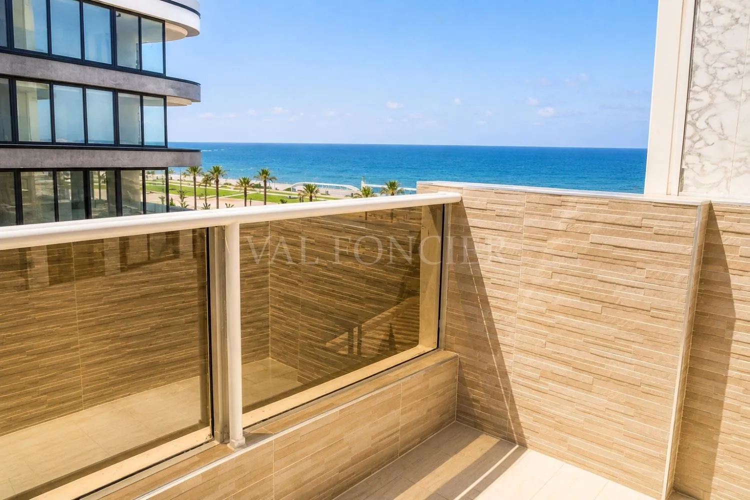 Location Appartement Meublé 2Chambres avec Terrasse vue sur mer La Corniche, Casablanca - الدار البيضاء