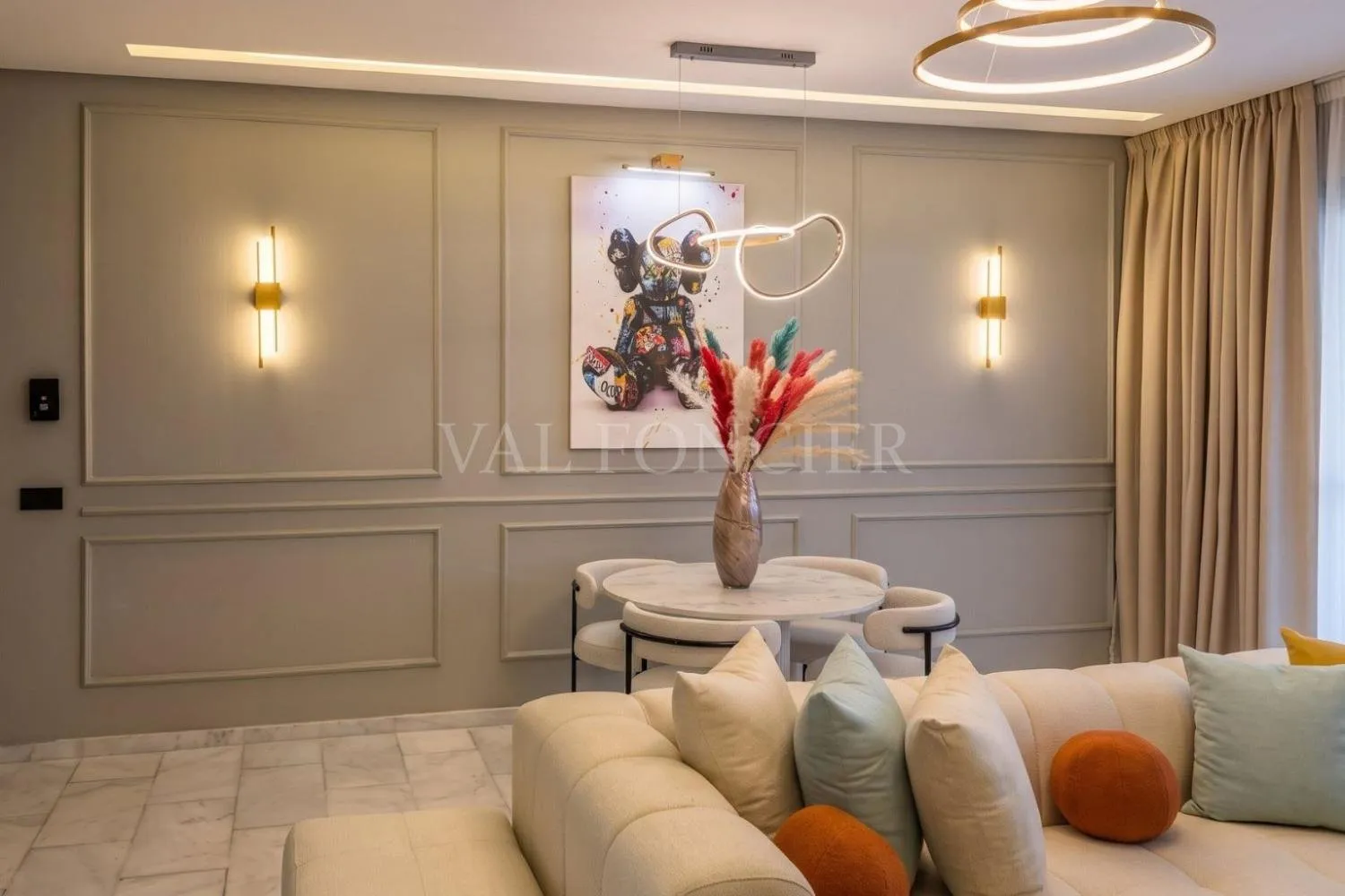 Location Superbe appartement Meublé 98m2 CFC, Casablanca - الدار البيضاء (3)