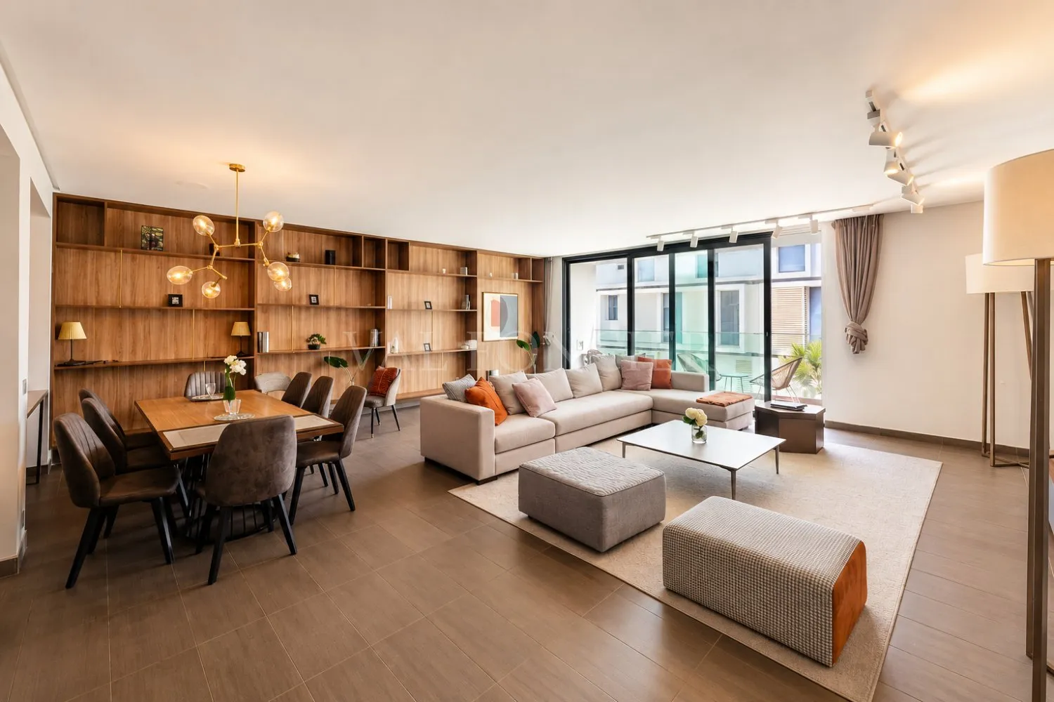 Location Magnifique appartement meublé moderne 190m2 Ain Diab, Casablanca - الدار البيضاء