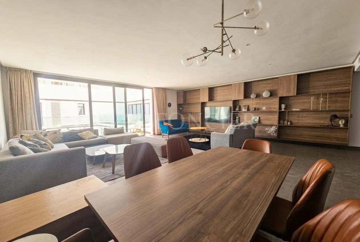 Location appartement de luxe 190m2 Ain Diab, Casablanca - الدار البيضاء
