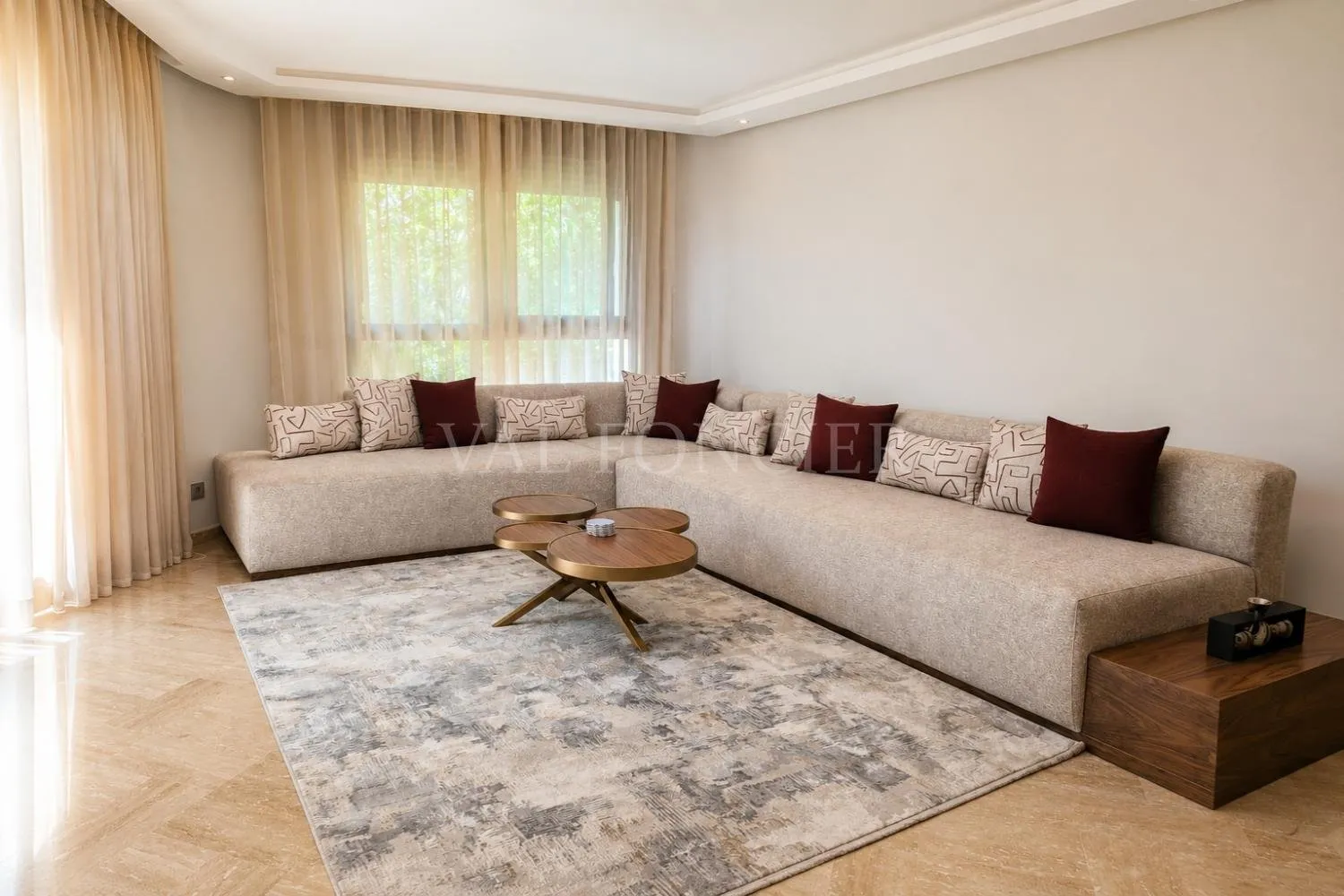 Location Superbe Rez-de-jardin 2chambres avec terrasses CFC, Casablanca - الدار البيضاء (2)