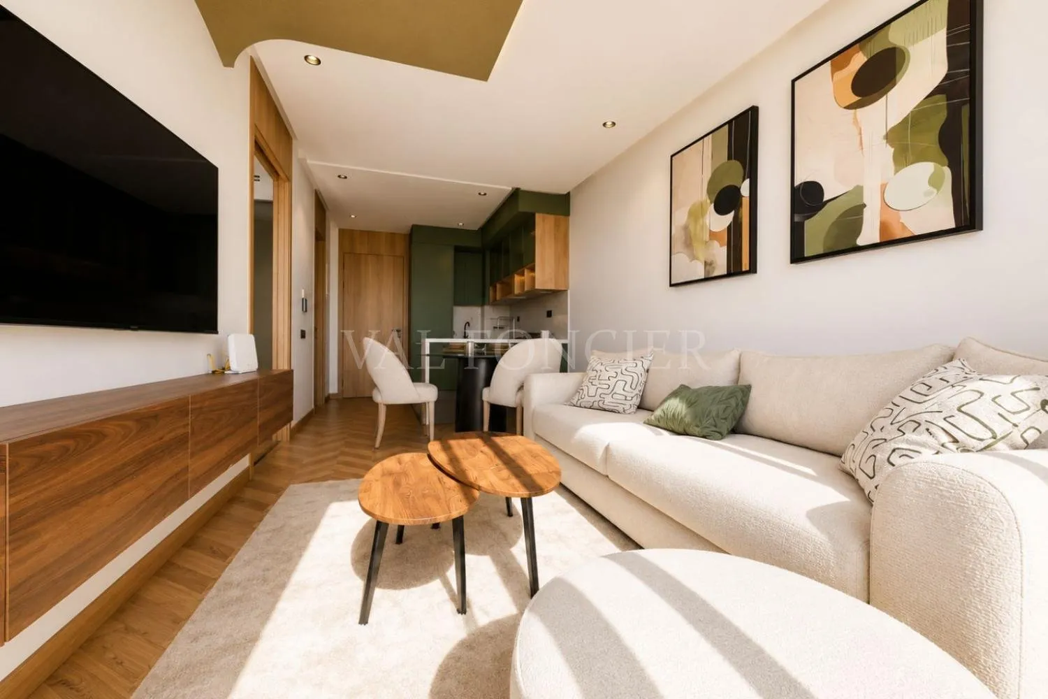 Location superbe studio meublé avec terrasse Anoual, Casablanca - الدار البيضاء (2)