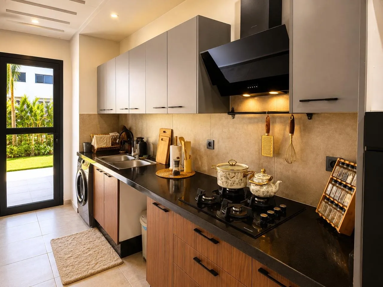 TAMARIS –Location Superbe Appt neuf meublé 3CH - دار بوعزة (4)