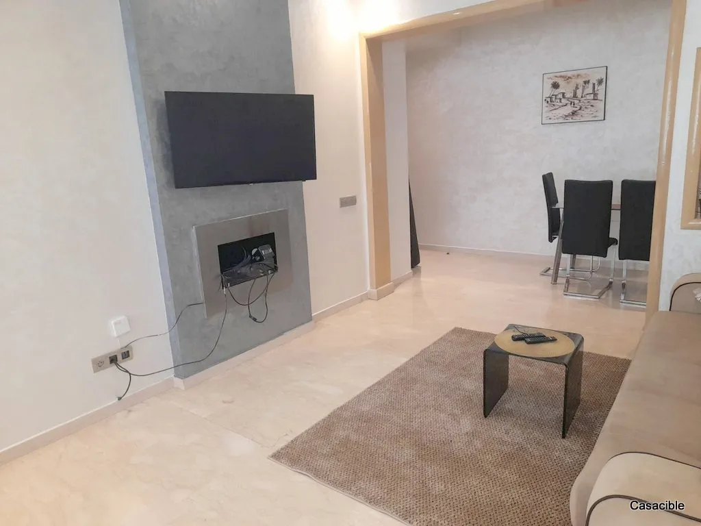 2 Mars: Location appartement meublé, 2 chambres, balcon. - الدار البيضاء