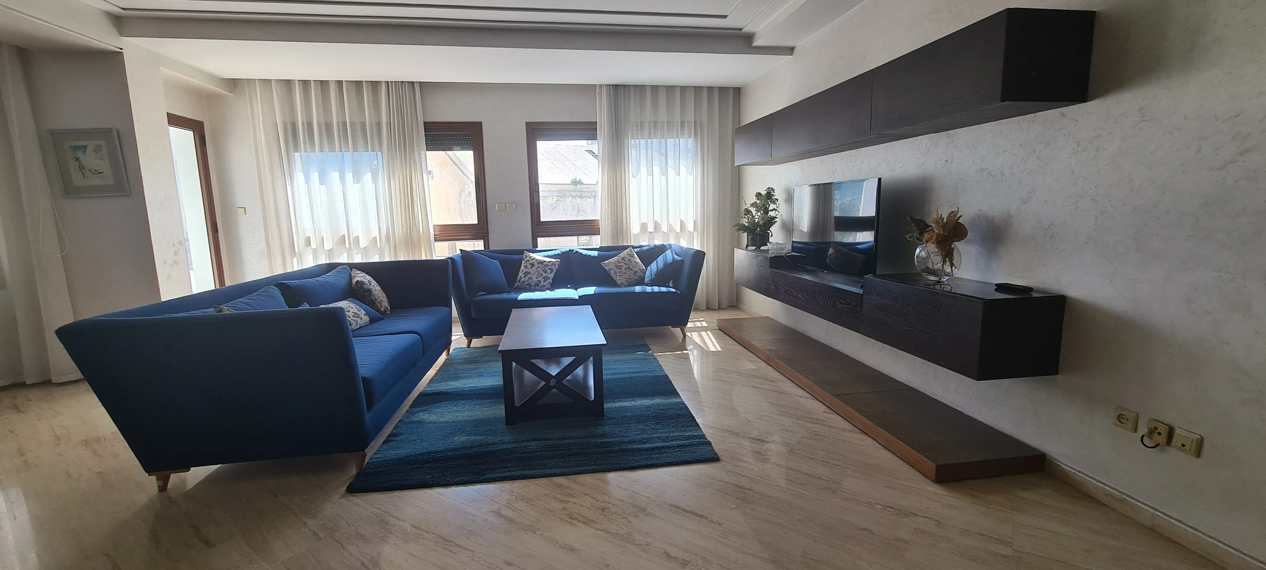 Appartement meublé avec terrasse Palmier - الدار البيضاء (3)